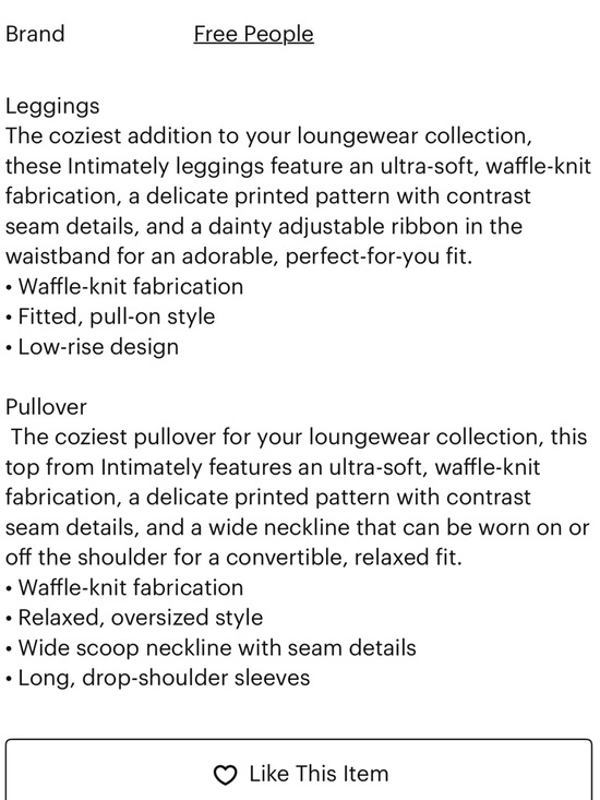 Free People First Base Set - Picture 5 of 5